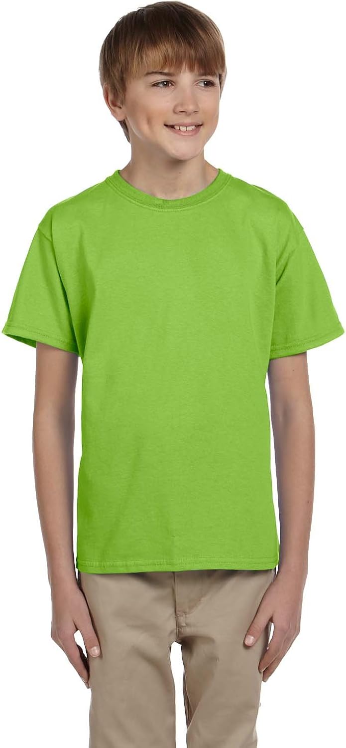 Hanes Youth Short Sleeve ComfortBlend T-Shirt: Clothing