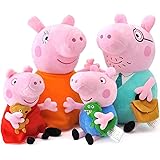 peppa pig family plush toys