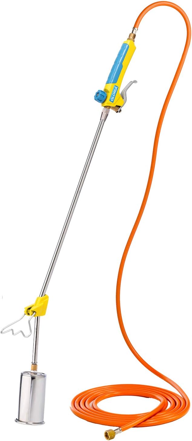 gloria Thermoflamm BIO Professional PLUS - Gas weed killer | For connecting to a pressurised gas cylinder | Easy handling | Weed free garden and patio | Eco friendly weed burner for large areas