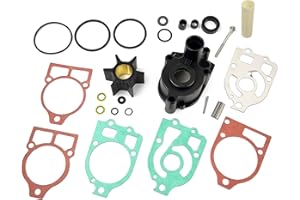 MARKGOO 96148Q8 Water Pump Impeller Repair Kit Replacement for Mercury Mariner Outboard V6 75 80 90 110 115 135 140 150 200 225 HP & Mercruiser Alpha One Gen 1 Quicksilver 46-96148A8 96148T8 96148A5