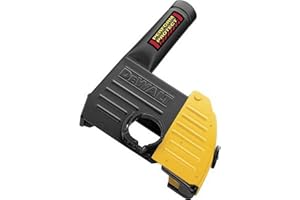 DEWALT Angle Grinder Dust Shroud, Cutting and Tuck Pointing, 5-to-6-Inch (DWE46100) , Black