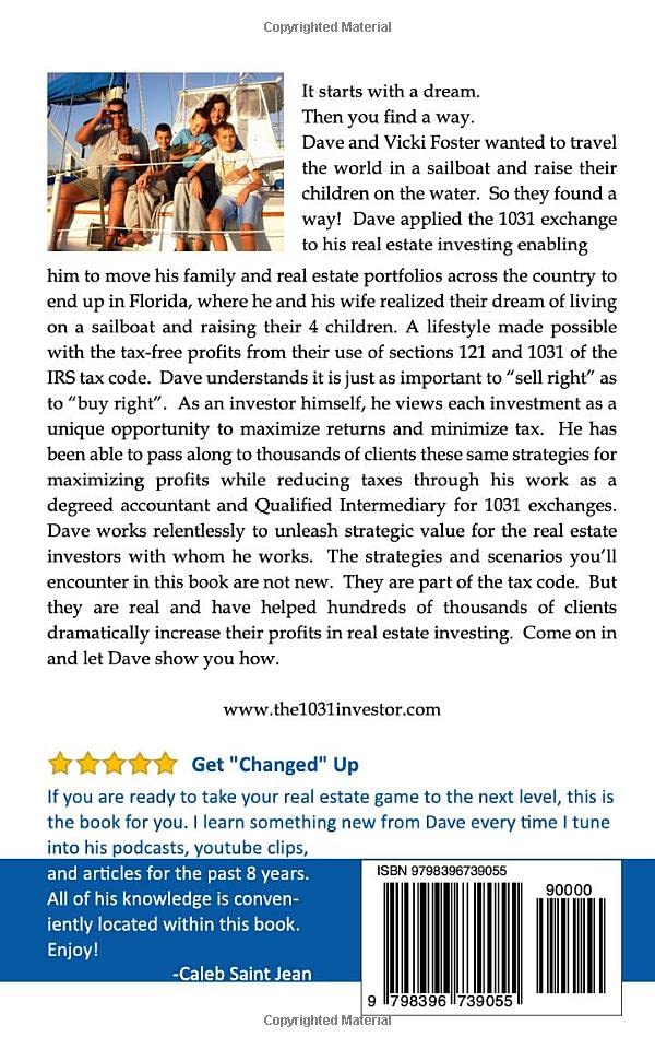 Lifetime Tax-Free Wealth: The Real Estate Investor's Guide to The 1031 Exchange