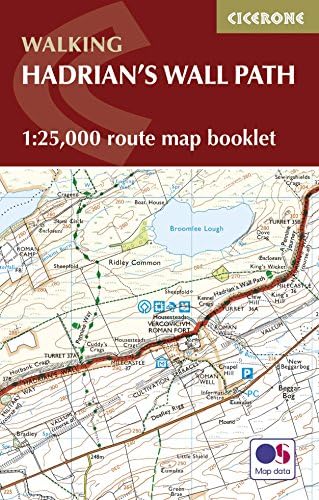 Hadrian's Wall Path Map Booklet: 1:25,000 OS Route Mapping (Walking)