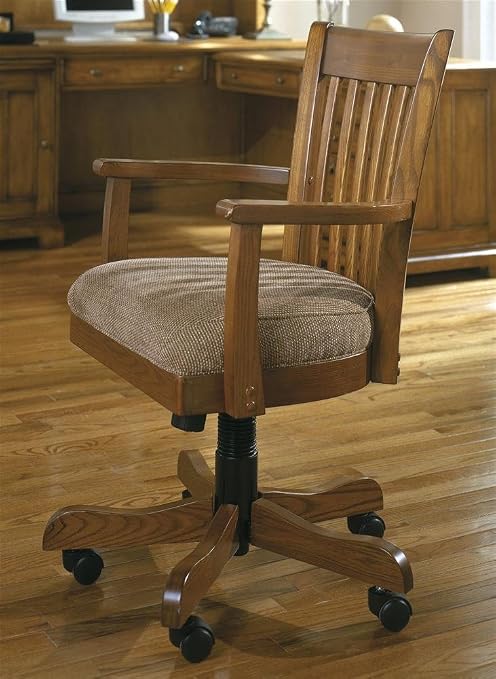 Riverside Furniture Woodland S Oak Bankers Desk Chair Amazon Co Uk Kitchen Home