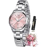 OLEVS Watches for Women Luxury Elegant Stainless Steel Waterproof Luminous Diamond Women's Fashion Watch Ladies Watches for Small Wrists