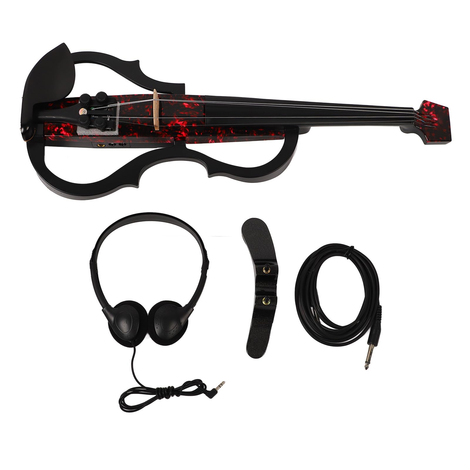 Headless Electric Violin Carbon Fiber Body Silent