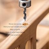 Yosoo Health Gear Hand Auger Drill Bit 25-230mm Carbon Steel Wood Manual Tool view 3