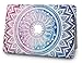 KECC Compatible with MacBook Air 13 inch Case 2010-2017 Release (Old Version) A1466 A1369 Plastic Hard Shell for MacBook Air 13.3 inch, Purple Medallion