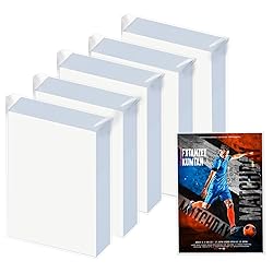 OHE 500 Counts Card Sleeves, Matte White Baseball