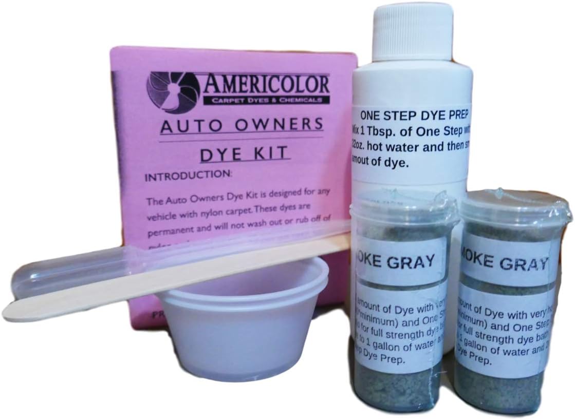 Automotive Carpet Dye Kit - Smoke Gray | Refresh Car & RV Interior