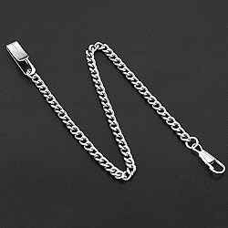 Tiong Customizable Clip Pocket Watch Rough Chain