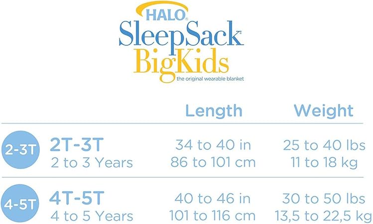 extra large halo sleep sack