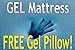 DynastyMattress Essential 10 Inch Twin XL Size Cooling Gel Memory Foam Mattress Bed Medium Firm