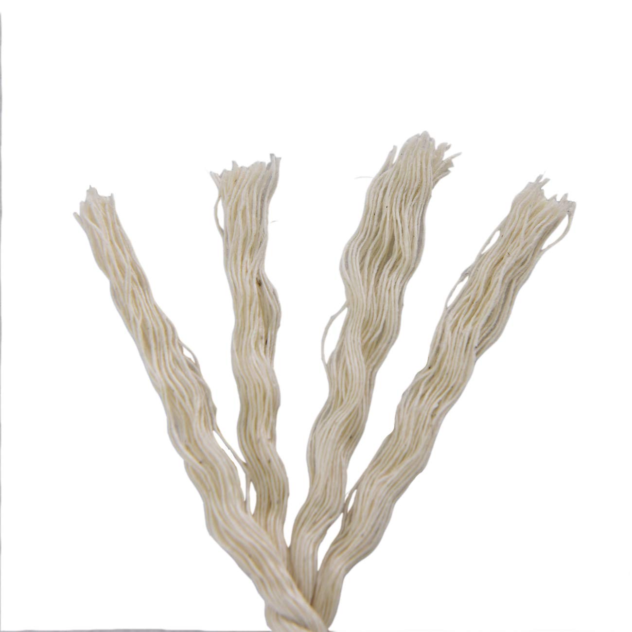 (6mm x 50m(about 55 yd)) Handmade Decorations Natural Cotton Bohemia Macrame DIY Wall Hanging Plant Hanger Craft Making Knitting Cord Rope Natural Color Beige Macramé Cord