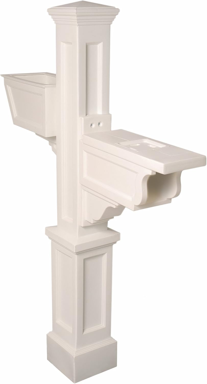 Mayne 580800100 Signature Plus Mail Post Only, White