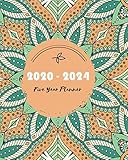 2020-2024 Five Year Planner: Colorful Mandala Cover, Monthly Schedule Organizer, 60 Month Calendar P by Joni Stallworth