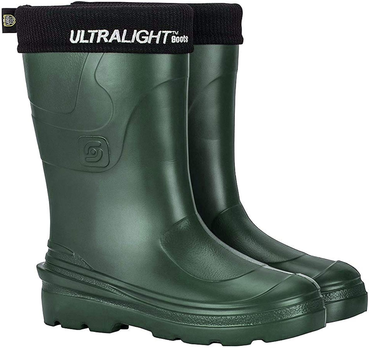 Leon Boots Super Ultralight Women's Montana Waterproof Rain and Garden Boots, Size US 51/2, EU