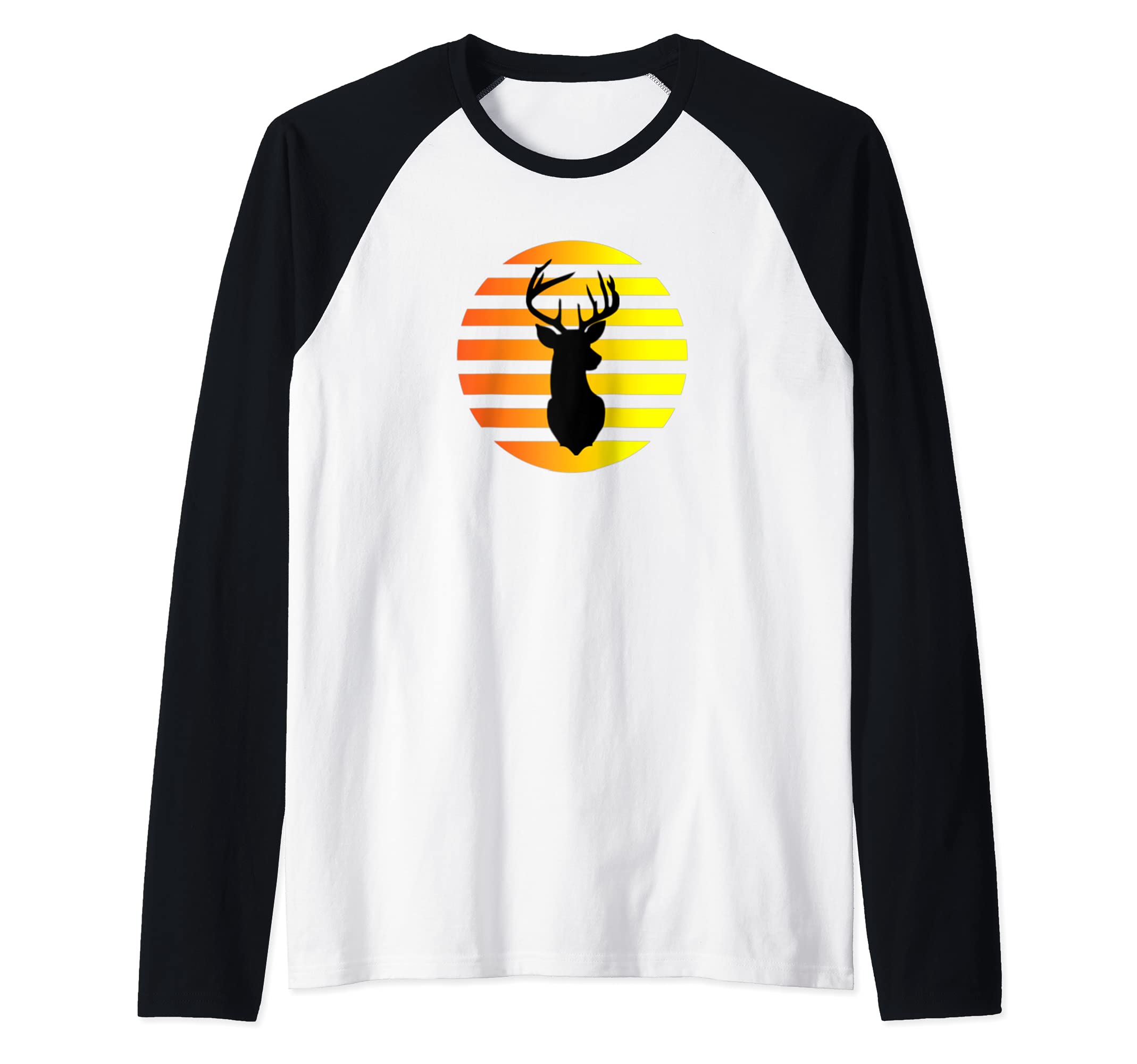 Buck into the Sun Raglan Baseball Tee