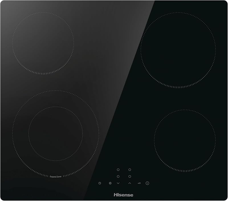 Hisense E6422SC Built-in 60cm Electric Ceramic Hob with Child Lock