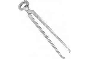 DrTail 12" Hoof Nipper, Carbon Steel & Chrome Vanadium Farrier Tool for Horses – Durable, Sharp & Rust-Resistant