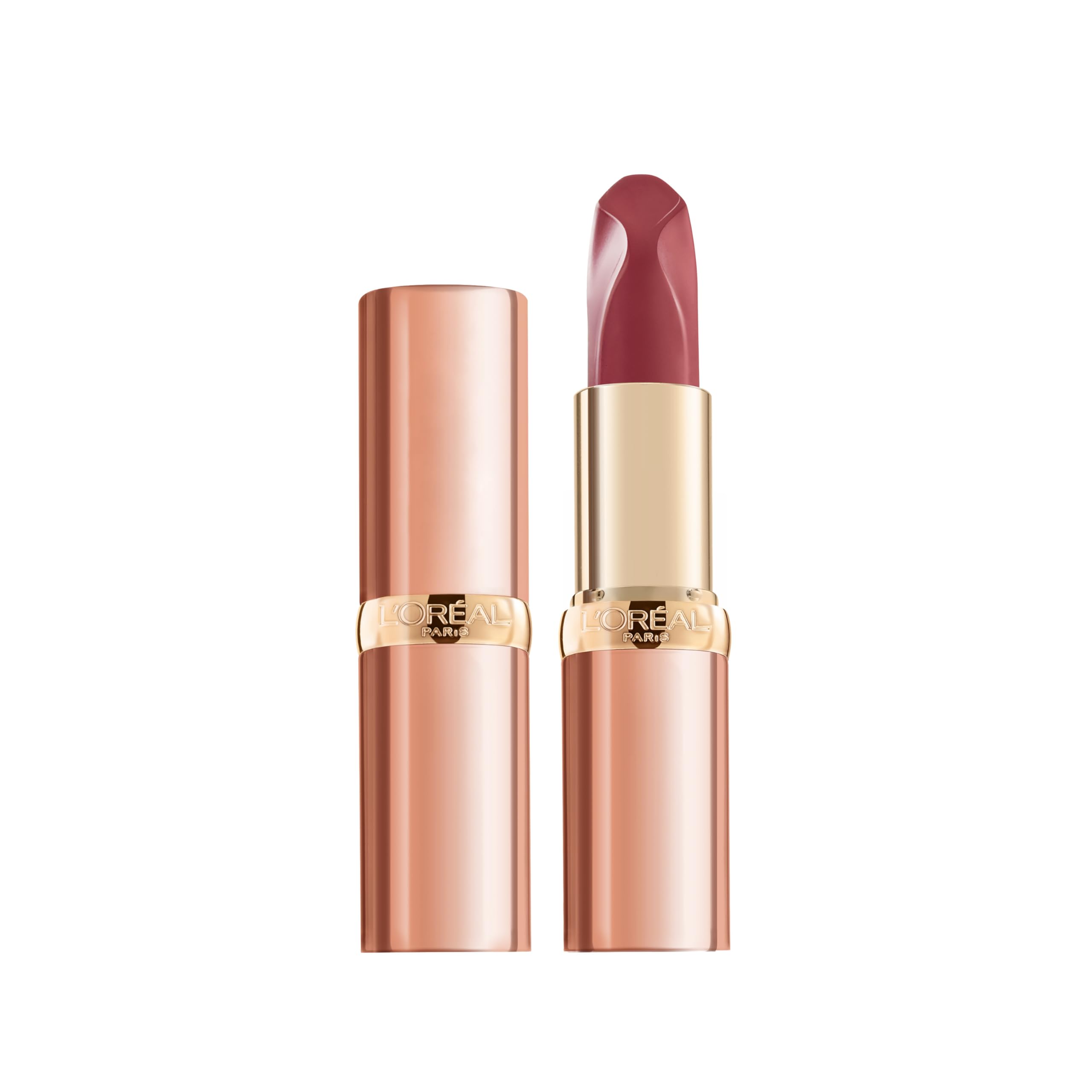 L’Oreal Paris Color Riche Les Nus Satin lipstick, 177 Authentic, long-lasting and nourishing, enriched with Argan Oil and Vitamin E.