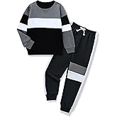 mkodopy Boys Clothes Hoodie Sweatsuits Tops and Pants Boys Fall Winter Outfits Boy Clothing Set