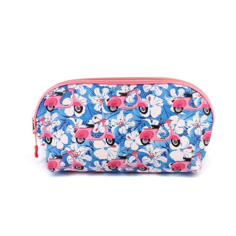 Oh My Pop! Pink Scooter-Jelly Toiletry Bag, 34 cm,Multicolour