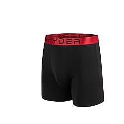 Spyder Mens Boxer Briefs 5 Pack Poly Spandex