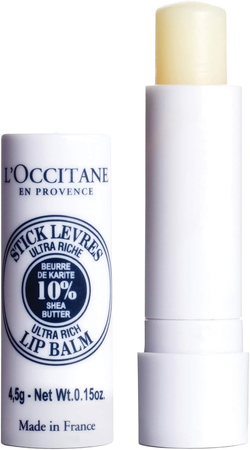 L'OCCITANE Shea Butter Ultra Rich Lip Balm 4.5g Luxury Hydrating Repair