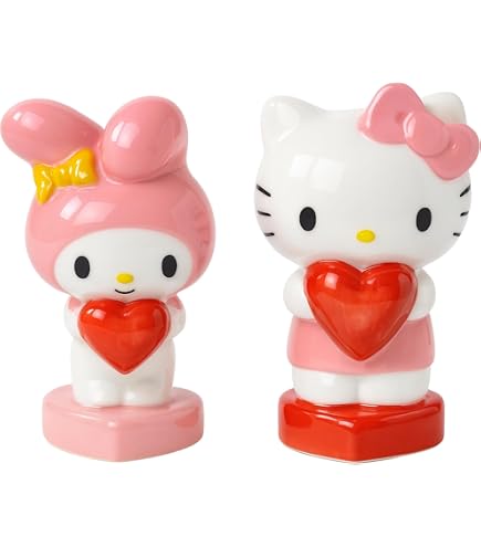 Amazon.com: Blue Sky Clayworks Hello Kitty Salt and Pepper Shaker