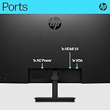 HP 24 Inch FHD Monitor VA 75Hz FreeSync 1x HDMI 1x VGA Tilt Black V24v G5 view 7