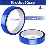 Fyguard Heat Tape 5 Rolls 20mm x 30m Blue Sublimation Tape High Temp view 2