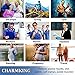 CHARMKING Compression Socks for Women & Men (3 Pairs) 15-20 mmHg is Best Athletic, Running, Flight, Travel, Nurses,Edema