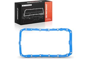 A-Premium 3.0L Engine Oil Pan Gasket Set, Compatible with Ford Taurus 1990-2001, Ranger 1991-2001, Aerostar 1990-1997, Probe 