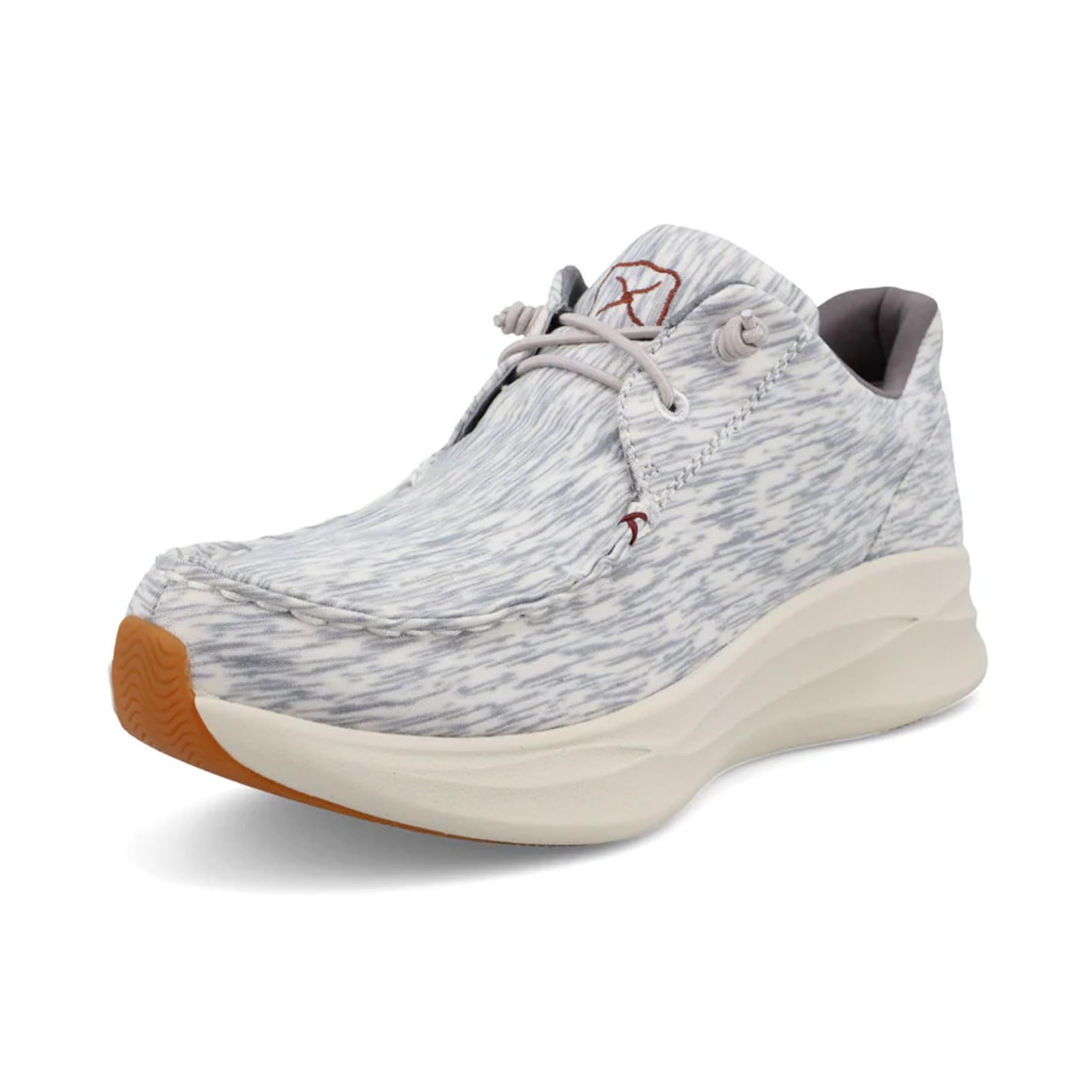 Twisted X Women’s Ultralite X Casual, Moc Toe with Ultralite X, Heathered Grey, 6.5 W