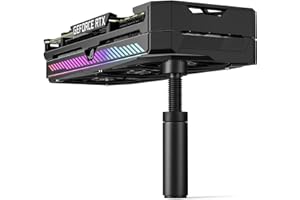 upHere Graphics Card GPU Brace Support, Video Card Sag Holder Bracket, GPU Stand with Magnet and Rubber Pad,M(49mm-80mm)