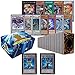 GoldenGroundhog 1000 Assorted Yugioh Cards Lot with Storage Box and 2 Golden Groundhog Tokens