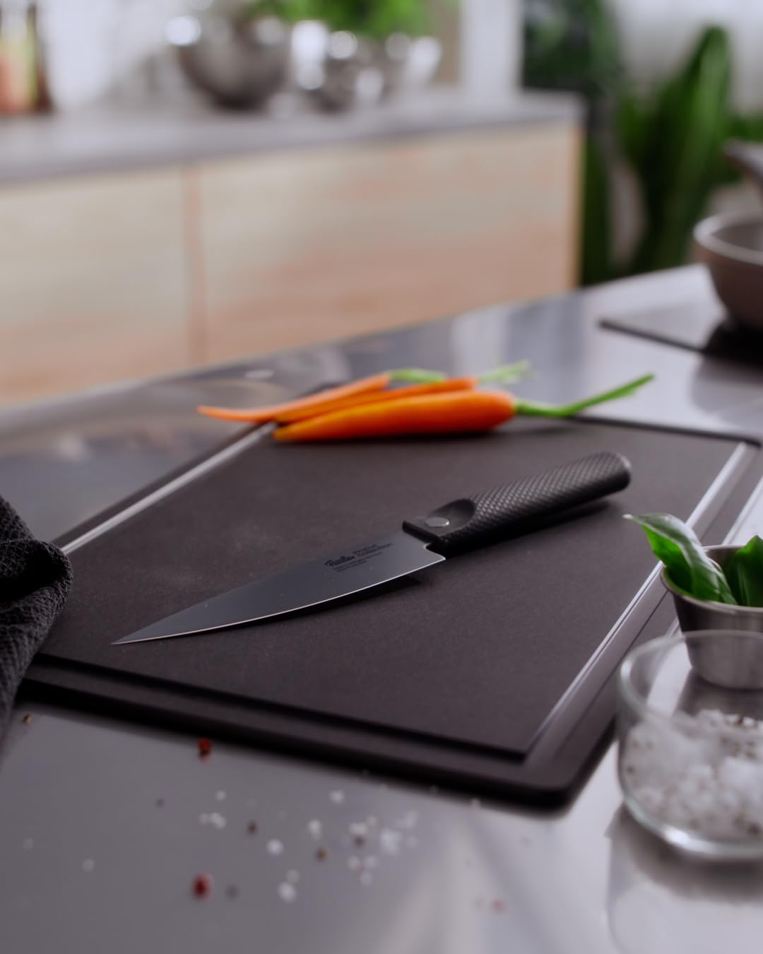 Fissler Procut/Premium-Kochmesser (16 cm) handgeschliffene Edelstahlklinge, Made in Germany, Allzweck-Küchenmesser, Universalmesser, extra breite Messerklinge, ergonomisch 4