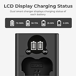 K&F Concept NP-W235 Battery Charger Set for