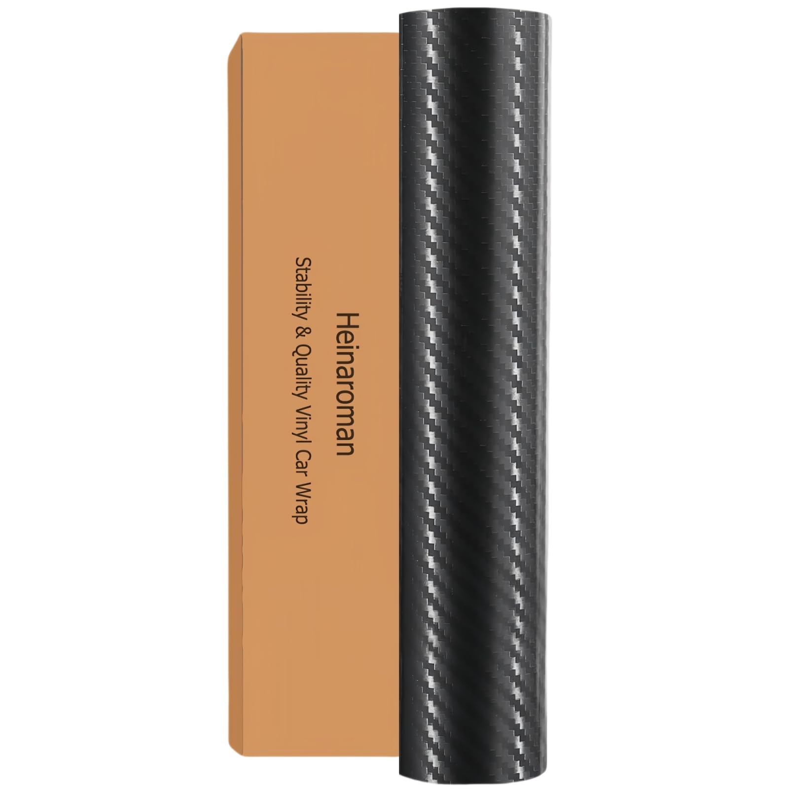 Photo 1 of Heinaroman 5D Carbon Fiber Vinyl Wrap for Body Protection Scratch Resistance Air Release Technology 5 X 5FT Car Wrap