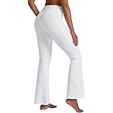 Kipro Flare Leggings for Women High Waist Tummy Control Yoga Pants with Wide Leg