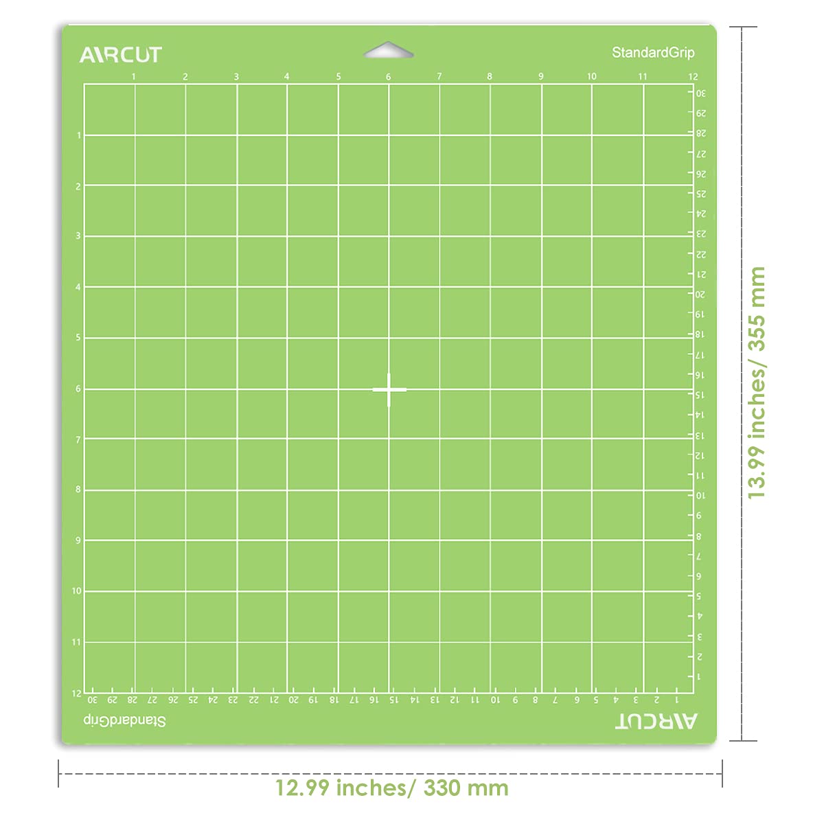 AIRCUT Cutting Mat for Cricut Maker 3/Maker 4/Maker/Explore 3/4/Air 2/Air/One(12x12 Inch, StandardGrip, LightGrip, StrongGrip) Variety Adhesive Sticky Cutting Mats Accessories