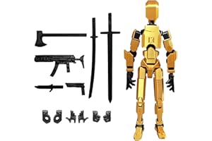 FoxVilla Assembly Completed T13 Action Figure, Titan 13 3D Printed Action Figure, Lucky 13 Action Figure, Assembled Dummy 13 Action Figure