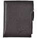 HOPSOOKEN Mens Leather Bifold Wallet Rfid Men Slim Front Pocket Wallet Trifold (Coffee)