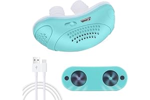 MGDYSS Electric Anti Snoring Devices, Obvious Effect, Safe & Comfortable, Double Eddy Current, for Men Women All Nose Shapes and All Ages