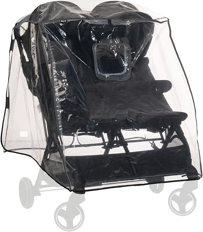 hauck Universal Duo & Twin Pushchair Rain Cover Transparent