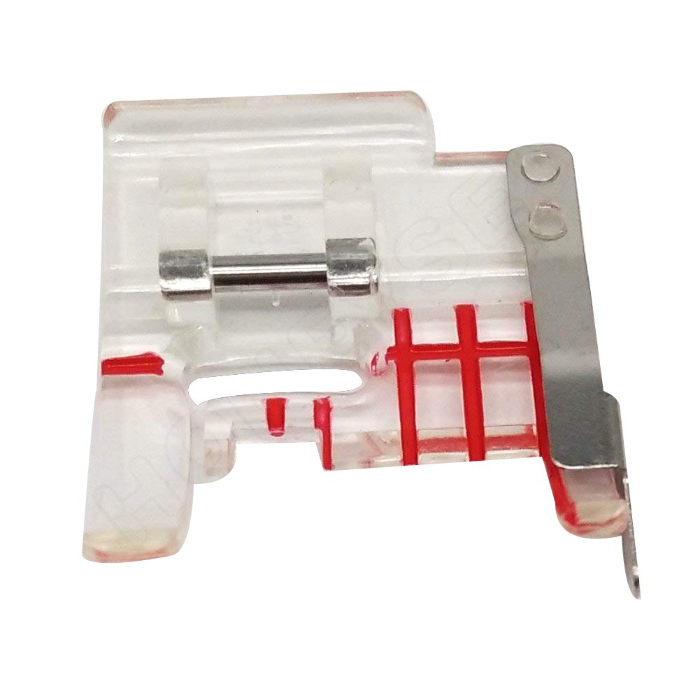 Amazon.com: HONEYSEW Clear Seam Guide Foot for Husqvarna Viking 1-7 Quilt  Designer, Opal 690Q #4130348-45