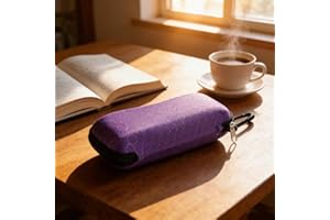 1Pc Honeycomb Zipper Eyeglass Storage Bag, Suitable For Sunglasses And Eyeglasses, Lightweight Travel Eyeglass Case
