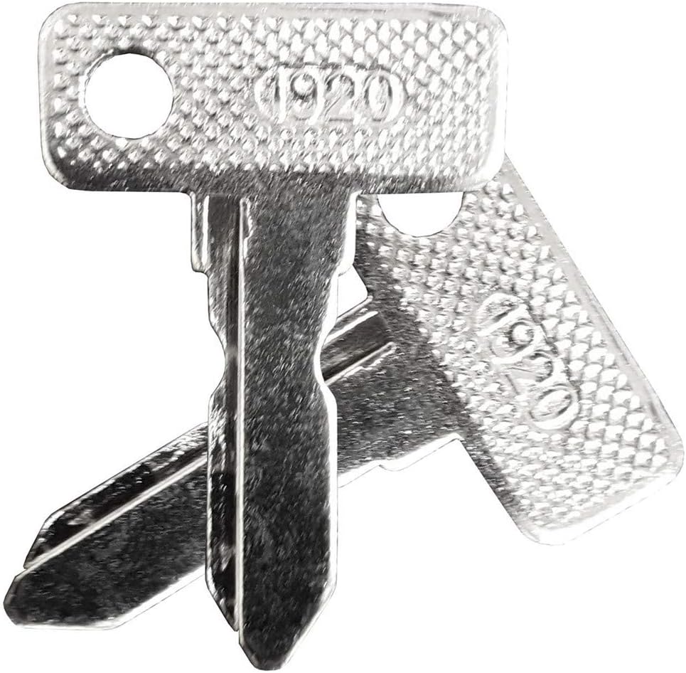 QTMY Club Car Ds/Precedent (1982+) Gas/Electric Golf Cart Replacement Ignition Key,2 Pack