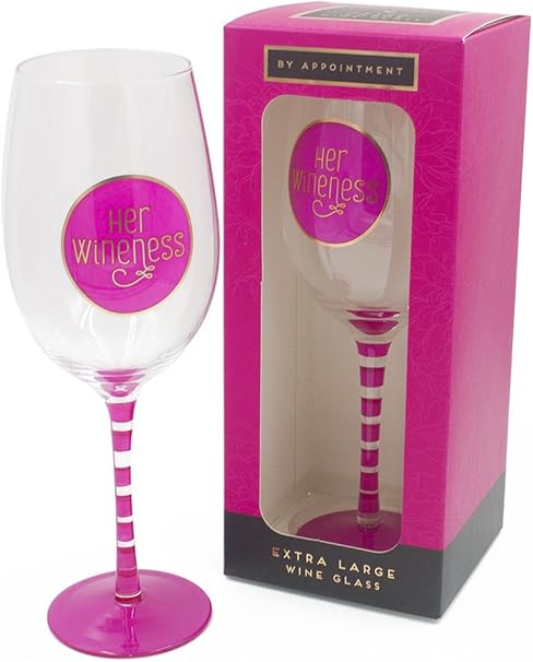 Regalo para Ella Su wineness Novelty grande copa de vino en ...